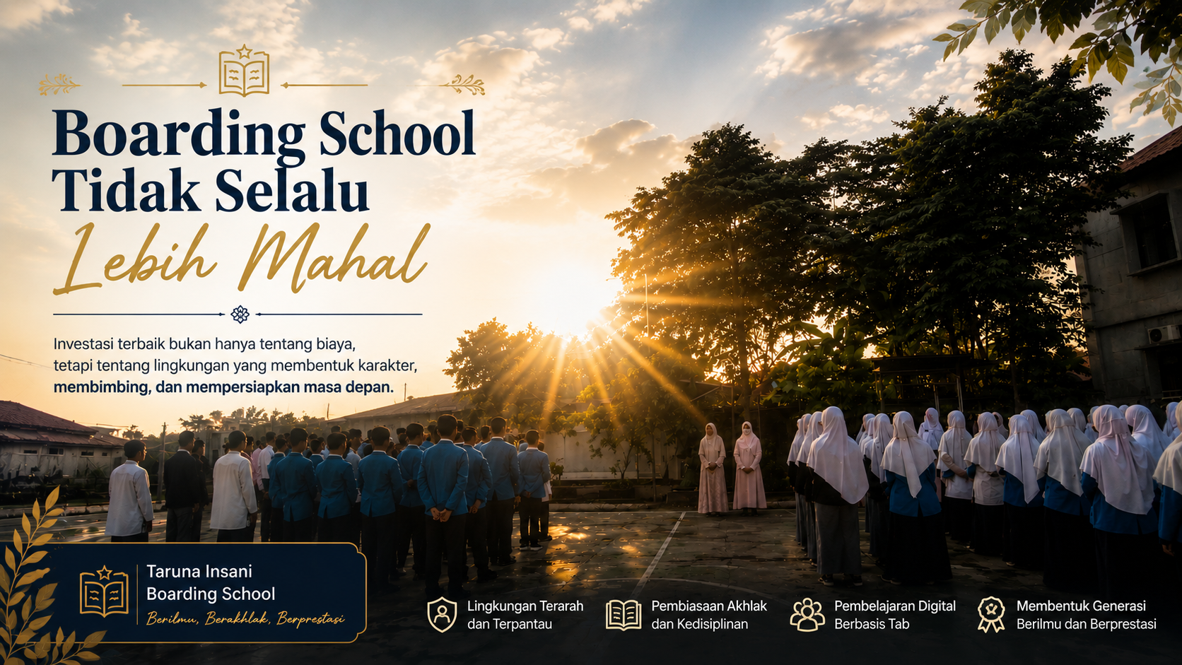Boarding School Tidak Selalu Lebih Mahal
